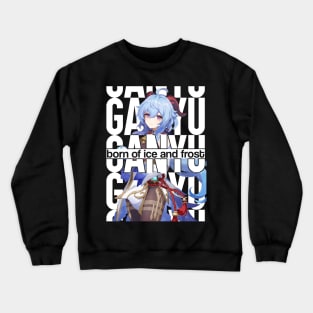 GANYU: born of ice and frost Genshin Impact Crewneck Sweatshirt